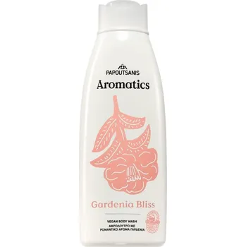 Sprchový gel PAPOUTSANIS Aromatics Gardenia Bliss jemný sprchový gel 650 ml