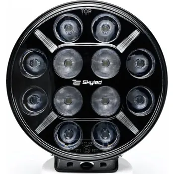 Přídavný světlomet LED světlomet Skyled Jupiter 7X 7', s pozičním světlem, 180mm, 9-36V, 60W, 5400lm