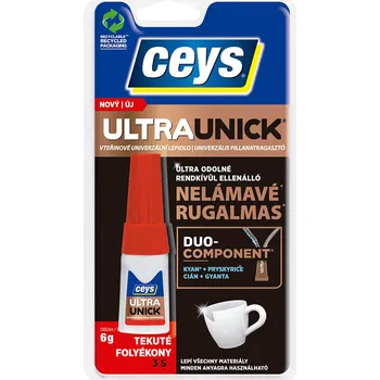 Stavební chemie CEYS lepidlo vteřinové 6g ULTRAUNICK
