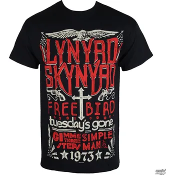 Pánské tričko Tričko metal pánské Lynyrd Skynyrd - Freebird - PLASTIC HEAD - RTLS0127 PH13449 PA-1-LYSKY002-41298-BK