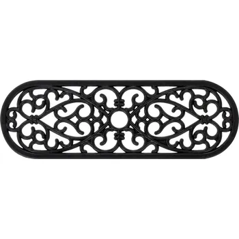 Nášlap na schod Gumový nášlap na schody 155632 5 ks 25 x 75 cm černý