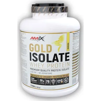 Proteinový nápoj Amix Gold Whey Protein Isolate 2280g Varianta: chocolate