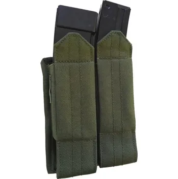 Sportovní střelba Samosvorná dvoj sumka EVO scorpion / MP5 molle - zelená (Pouzdro na zásobník EVO scorpion / MP5)