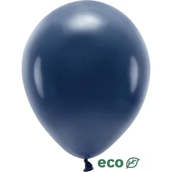 Balónek ECO balónky tmavě modré 30 cm pastelové, 10 ks