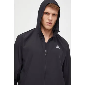 Pánská větrovka Běžecká bunda adidas Performance Run It IL7230 černá 99X, vel. L