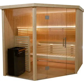 Sauna Sauna HARVIA Vario View Corner Large