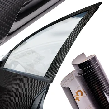 Tapeta Uhlíková fólie 5D v roli černá 1,52x18m