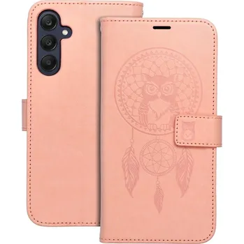 Pouzdro Forcell flipové MEZZO Book SAMSUNG A25 5G dreamcatcher peach fuzz