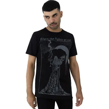 Pánské tričko tričko pánské - Lights Out - KILLSTAR - KSRA011036