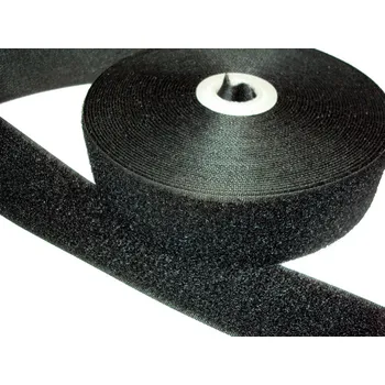 Zip Suchý zip 38mm černý smyčka