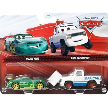 auto na autodráhu Disney Cars M Fast Fong a Kris Revstopski