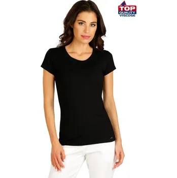 Dámské tričko LITEX s kulatým výstřihem XL bílá