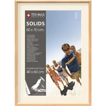 Rám na obraz Fotorámeček plastový buk 50 x 70&nbsp;cm