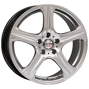 Alu kolo Alu kola DIVERSEN INDY, 17x7 4x100 ET35, stříbrná metalíza