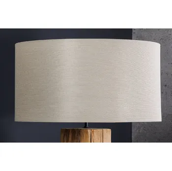 Stínidlo Kulaté lněné stínidlo Wild Nature 40cm béžové