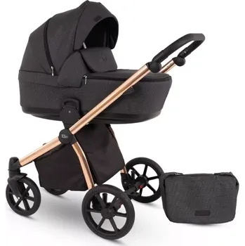 Kočárek SEEBA kombinovaný kočárek Ello 13, měděná konstrukce, gelová kola