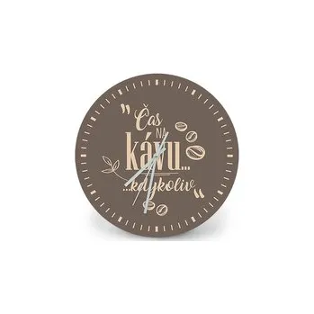 Hodiny Nekupto Dárkové hodiny Čas na kávu… kdykoliv Kafetearie