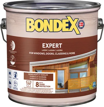 Lak na dřevo Bondex Expert 2,5 l