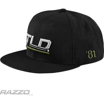 Kšiltovka Pánská čepice TroyLeeDesigns Speed Flat Bill SnapBack Hat Black Dospělá - UNI