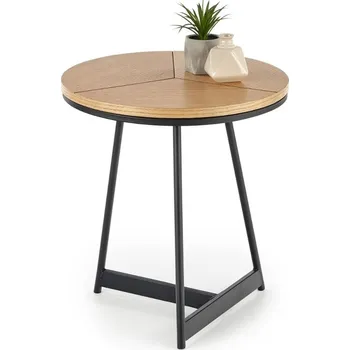 Konferenční stolek Konferenční stolek Karida S, dub / černá