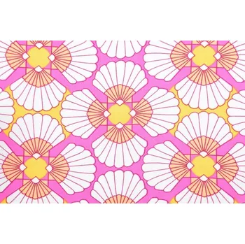 Viskózová látka s potiskem květinových ornamentů 133442.0007