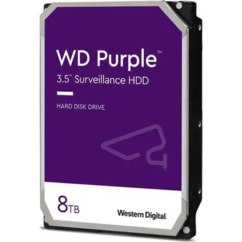 Záznamové zařízení HDD 3.5" 8TB 128MB Western Digital PURPLE pro kamerové systémy CP-PR-158