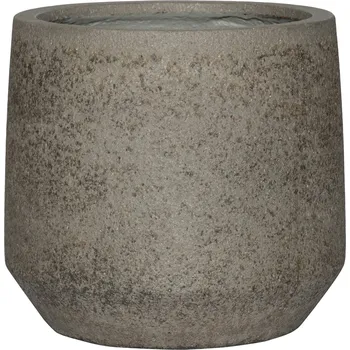 Květináč Harith Dioriet Grey S - Ø 32 cm / V 28 cm