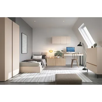 Dětský pokoj Meblar Dětský pokoj LUCA I | béžová/dub olejovaný