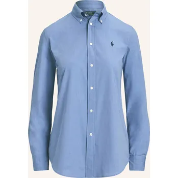 Dámská halenka Polo Ralph Lauren Dámská Košilová Halenka, tmavě modrá, 34