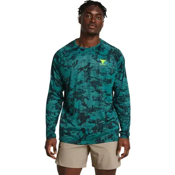 Pánské tričko Pánské tričko UNDER ARMOUR Project Rock 1383218 Barva: Modrá (449), Velikost: XL