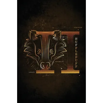 Plakát Plakát, Obraz - Harry Potter - Hufflepuff Initial