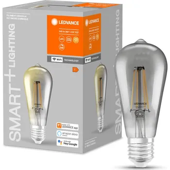 Lampička LEDVANCE SMART+ WiFi Filament Edison 44 E27 6W 825