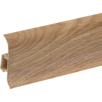 Podlahová lišta soklová PVC - Cezar Premium 141 Dub Alabamský matný (2,2m)