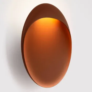 Venkovní osvětlení Louis Poulsen LED nástěnné svítidlo Flindt, corten, 2 700 K, Ø 40 cm 1 x 20 W LED - Doprava zdarma