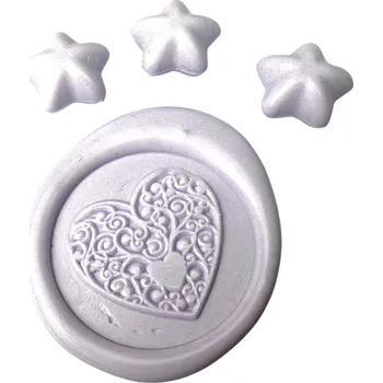 Pečeť Creatissimo - Vosk pro pečetění ve tvaru Hvězdičky Fialová - 50 g