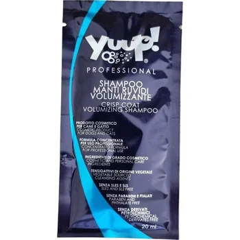 Kosmetika pro psa Yuup! VZOREK - Objemový šampon na drsnou a kadeřavou srst Yuup 20 ml