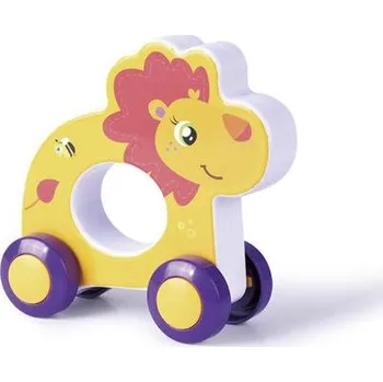 Hračka pro nejmenší Rappa Hračka pro nejmenší na kolečkách Lev