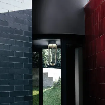 Lampička Flos Architectural FLOS In Vitro Ceiling, 2 700K, tmavě hnědá 1 x 13 W LED - Doprava zdarma