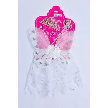 Doplněk pro panenku Mac Toys Šaty pro malé víly - bílé