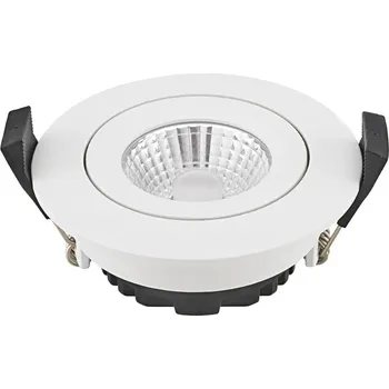 Lampička Sigor LED bodový podhled Diled, Ø 8,5 cm, 6 W, Dim-To-Warm, bílý - Instalační průměr 6,8 až 7,5 cm bílá 1 x 6 W LED - Doprava zdarma