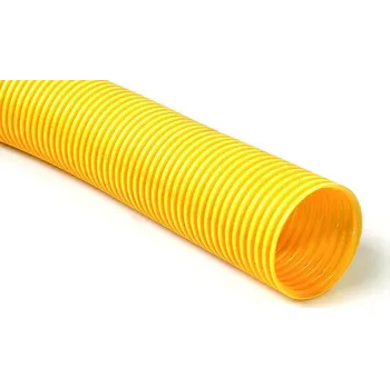 Kanalizační potrubí ACO Flex PVC DN80 - Drenážní trubka žlutá 50 m - bez perforace