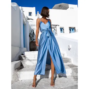 Dámské šaty Modré elegantní dlouhé šaty FAIRYTALE