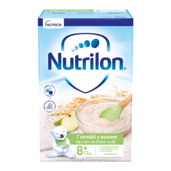 Dětská kaše Nutrilon Kaše 7 cereálií s ovocem 225g