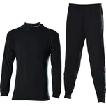 Dvoudílné ribano Sherwood Underwear JR, černá, Junior, 140 Sherwood