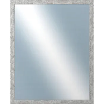 Zrcadlo DANTIK - Zrcadlo v rámu 40x50 | DUNE stříbrná