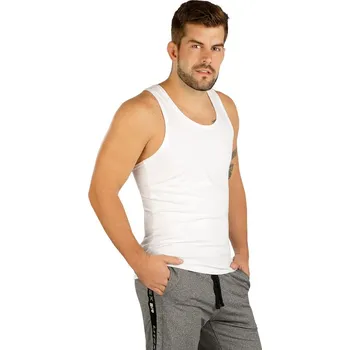Pánské tílko Pánské bavlněné tílko LITEX bílé M