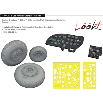 Plastikový model Eduard 1/48 B-26B Marauder LööKplus (ICM)