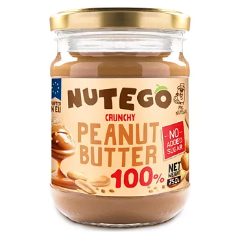 NUTEGO Arašídové máslo křupavé váha 250g
