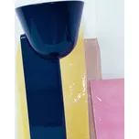 Stolní lampa FLOS Céramique Up, modrá - Ø stínidla 22 cm; Ø podstavce 20,5 cm; délka kabelu 200 cm Námořnická modř 1 x 8 W LED - Doprava zdarma