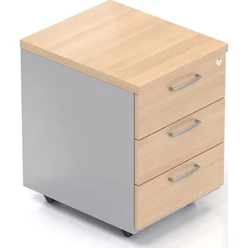 Zásuvkový kontejner Kontejner Visio LUX 43 x 52 cm, dub